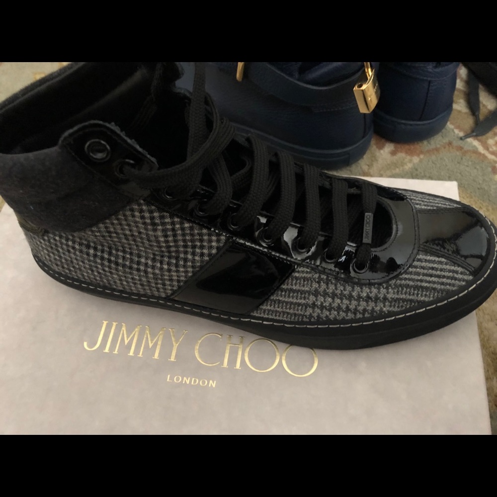 Belgravi FPK Black. High tops brand new. Authentic